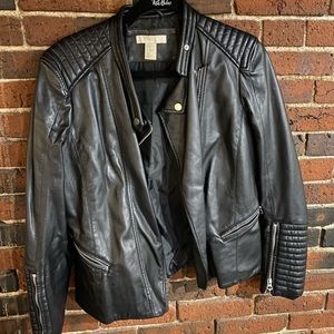 H&M Faux Leather Jacket